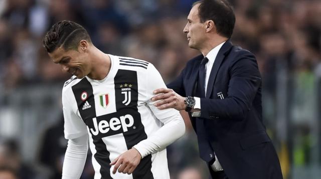 leyu管理-阿莱格里：C罗昨天告知我 他不希望继续留在尤文